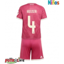 Camiseta Real Madrid Dean Huijsen #4 Tercera Equipación para niños 2026-27 manga corta (+ pantalones cortos)